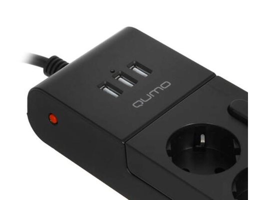 Сетевой фильтр с USB Qumo Power Bar PRO 6SP4U (P-0006)